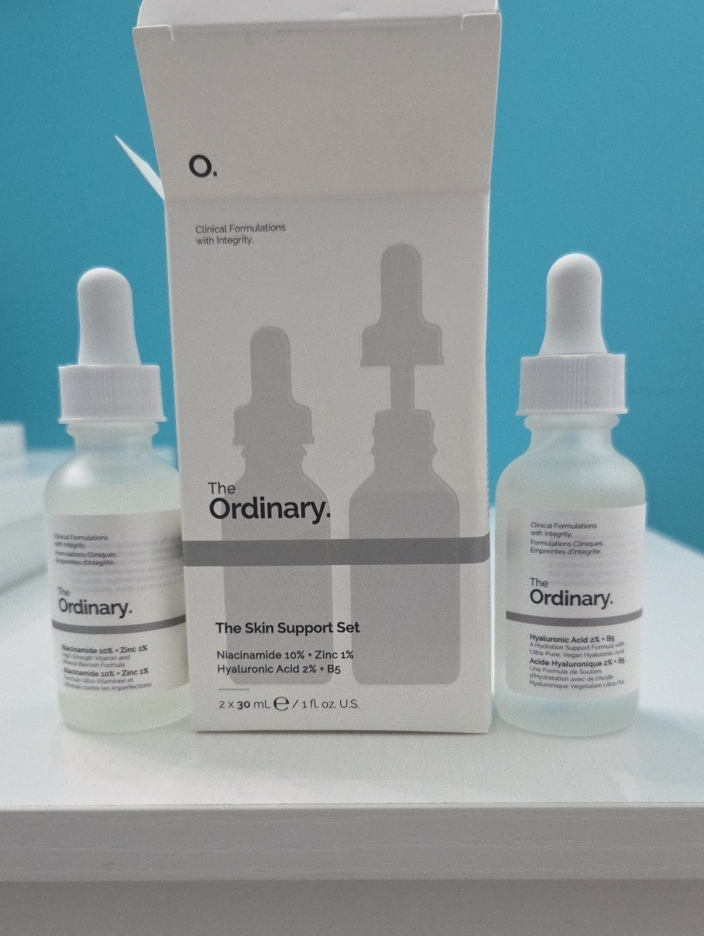 The Ordinary Skin Support Set -
